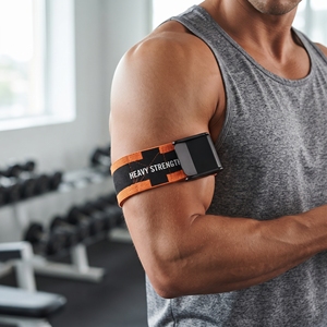 Bandes de restriction du flux sanguin (BFR) pour l'entraînement sportif – Manchettes d'occlusion réglables pour la gym et le fitness – Vente en gros - Product Image 2