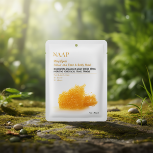 Masque en gelée de collagène nourrissant Royaljeri pour une hydratation intense à domicile, format voyage - Product Image 3