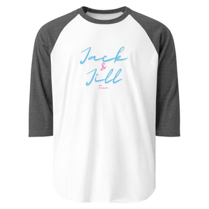 T-shirt d'été pour femmes Jack and Jill à manches raglan, logo imprimé, bleu marine uni, coupe classique, vente en gros - Product Image 1