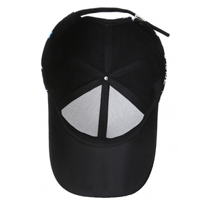 Gorra de Béisbol con Estampado de Letras de Grafiti Negro, Ajustable, de Algodón, Estilo Urbano, Unisex, para Verano - Product Image 5