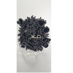 Joints en caoutchouc, 6 pièces, prix d'usine, bande d'étanchéité pour porte, produit en plastique, avec couleur noir et divers Types - Product Image 5