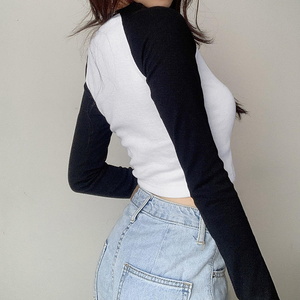 Tops Cortos Casuales para Mujer, Última Tendencia, Gran Venta, Precio Económico, Camisetas Cortas para Mujer, Material Personalizado, Tops Cortos de Verano para Mujer - Product Image 3