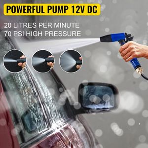 ปั๊มไดอะแฟรม12V อัตโนมัติสำหรับ RV 5.3 GPM 5.5แกลลอนต่อนาที70 PSI ท่อขด25ฟุตสำหรับเรือเรือเรือยอชท์ทางทะเล RVs - Product Image 2