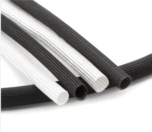 SUNBOW BFS-007 Blanco 600°C Accesorios de Aislamiento Electrónico de Alta Tensión y Alta Temperatura Funda Térmica de Fibra de Vidrio Trenzada - Product Image 1