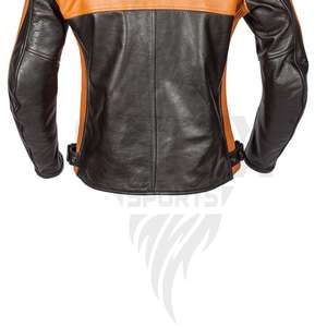 Chaqueta de Motocicleta de Cuero Premium para Hombre con Diseño Dinámico y Elegante, Equipo de Protección para Motociclismo, Perfecta para Motocicletas Deportivas - Product Image 6