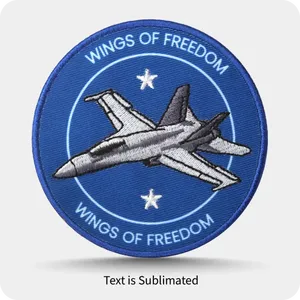 Patchs brodés personnalisés pour vêtements, jeans, décoration et réparation, patchs brodés tendance - Product Image 6