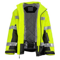 Ensemble de tenue médicale unisexe ignifuge et extensible avec détection d'aiguilles, en tissu polyester tissé, haut à col en V et pantalon jogger, pour usage hospitalier