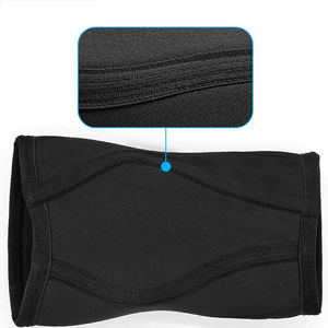 Paire de genouillères 7 mm en néoprène de haute qualité, protection professionnelle respirante, compression, musculation, haltérophilie, unisexe - Product Image 4