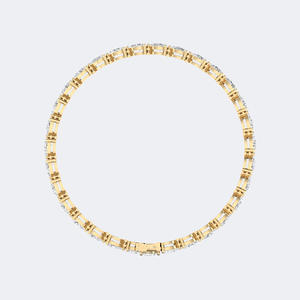 6.20CTW Pear Diamond Tennis <b>Bracelet</b> 14k <b>Gold</b> Lab Grown D Color VVS Three Prong Basket Setting Jewelry <b>for</b> <b>Women</b> - Product Image 1