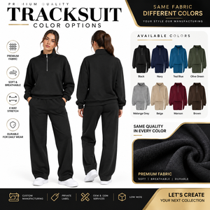 Ensemble deux pièces en polaire pour femme - Tenue confortable d'hiver avec sweat à capuche et pantalon de survêtement - Ensemble décontracté pour la maison - Product Image 5
