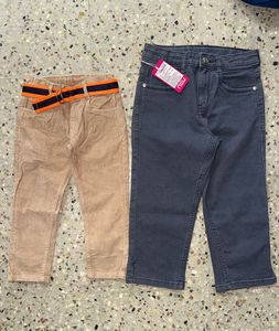 Jeans Stockify au design unique pour garçons et filles, pantalons en denim tendance, pantalons décontractés confortables pour enfants, tenue élégante pour tous les jours, en solde - Product Image 4