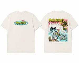 เสื้อยืดพิมพ์ลายสกรีนผู้ชาย ผ้าฝ้าย 100% เนื้อผ้าระบายอากาศดี สไตล์สตรีทแวร์ เสื้อยืดลำลองพื้นฐาน - Product Image 5
