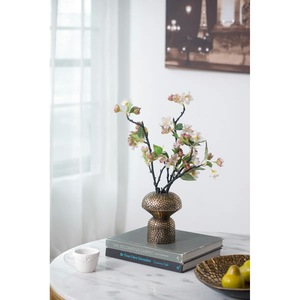 Jarrón Decorativo de Metal de Alta Calidad para Mesa, Elegante Portaflores para Decoración del Hogar e Interior de Mesa - Product Image 3