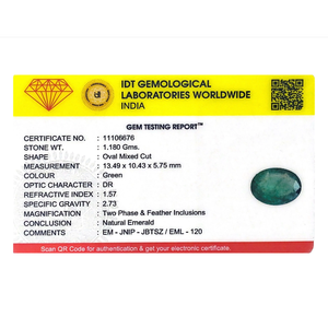 Natural Zambian Emerald 5.9 Carat Loose Gemstone Emerald Cut for Fine Jewelry - Product Image 4