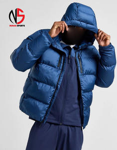 Chaqueta Acolchada con Cierre para Hombre, Personalizada con Logotipo OEM, Tejido Transpirable de Secado Rápido, Chaqueta Casual de Invierno 2026 - Product Image 3