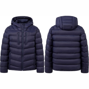 Blouson matelassé unisexe personnalisé de haute qualité, respirant, imperméable, épais, écologique, avec broderie sur le devant - Product Image 1