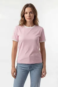 Camisetas de Verano 2026 Personalizadas de Manga Corta, Camisetas Básicas de Alta Calidad con Cuello Redondo y Corte Ajustado para Mujer - Product Image 4