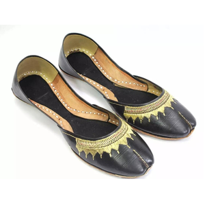 Zapatos Khussa Hechos a Mano de Alta Calidad para Damas, Diseño Bordado, Calzado Plano de Verano e Invierno para Mujeres y Niñas - Product Image 6