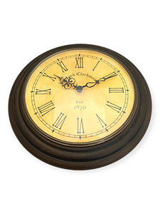 Horloge murale Art Déco moderne en bois de qualité supérieure, fonctionnant à piles, mouvement à quartz silencieux, élégante décoration de bureau - Product Image 3