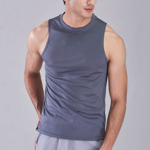 Débardeurs Homme 2026 Pas Chers Personnalisables avec Logo, Coupe Musclée, Simples, Sans Manches, pour Entraînement, 100% Coton, avec Services OEM ODM - Product Image 1