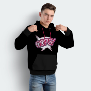Sweat à capuche personnalisé pour homme, coupe oversize, en molleton de coton épais, style streetwear décontracté, sweat-shirt vierge, fabricant OEM - Product Image 3