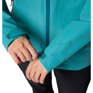 Ladies Outdoor Rain <b>Jacket</b> Waterproof Breathable Hooded Windbreaker Lightweight Travel Hiking Cycling Shell Custom OEM Private - Product Image 6
