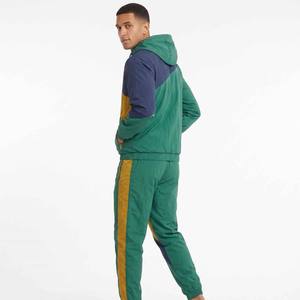 Custom Water Resistant Windbreaker Set <b>Mens</b> Nylon Streetwear Jacket Pants Wholesale for US Retail Buyers - Product Image 4