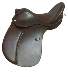 Selle d'équitation anglaise en cuir de qualité supérieure, fabriquée à la main, confortable, durable, légère, équipement d'équitation - Product Image 3