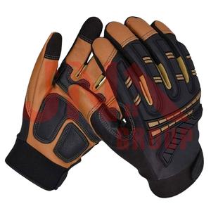 ถุงมือ TPR ป้องกันการกระแทกทนทานป้องกันความปลอดภัยช่างกู้ภัยอุตสาหกรรมกันลื่นสำหรับอุตสาหกรรมก่อสร้าง - Product Image 1