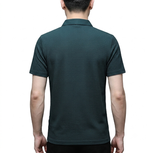 Polo Deportivo Elástico para Hombre, Casual, para Golf, Manga Corta, Logotipo Personalizado, Transpirable, Venta al Por Mayor - Product Image 3