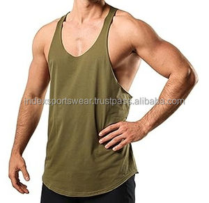 Chaleco de Fitness de punto transpirable XL de verano para hombre, camiseta sin mangas informal estampada sin mangas para gimnasio, correr, entrenamiento - Product Image 2