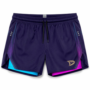 Pantalones Cortos Deportivos de Pickleball para Hombre, Estilo Torneo, Rendimiento Sólido, 2 en 1, Secado Rápido, Cintura Elástica, Servicio OEM al por Mayor - Product Image 2