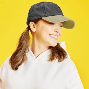 Adjustable Unisex Hip Hop Denim <b>Cap</b> Colorful Street Dad Hat for Women Men Adjustable Snapback <b>Baseball</b> <b>Cap</b> - Product Image 5