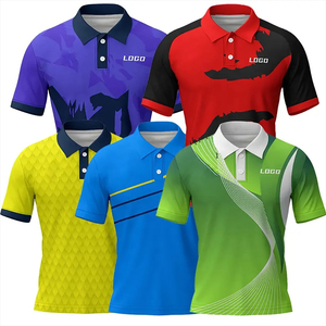 Camiseta Polo Personalizada con Estampado Personalizado para Uso Casual, Camiseta con Diseño Personalizado, Transpirable, Tallas Grandes, Camisetas Polo para Hombre - Product Image 5