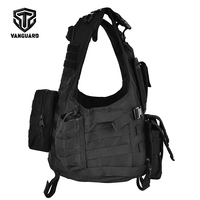 Chaleco Táctico de Seguridad Personalizado para Hombre, Ligero, para Entrenamiento al Aire Libre, Portaplacas, Tela Premium, para Caza