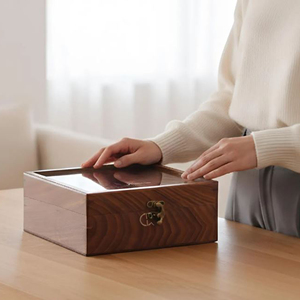 Organizador de Relojes de Madera para Uso Doméstico, Caja de Presentación de Relojes de Madera para Tiendas Minoristas por AYAANS - Product Image 1