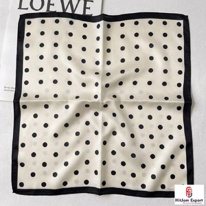 Écharpe en satin personnalisée avec logo, fabrication OEM ODM pour marques de mode, Nigeria, Ghana, Kenya, Congo, Sénégal, Tanzanie, privé - Product Image 3