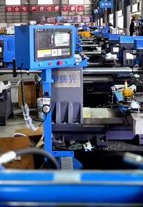 Source Manufacturer Supplies Automatic Grade Metal CNC Lathe <strong>Machining</strong> <strong>Equipment</strong> LX-1000 for Processing Fan Covers. - Product Image 3
