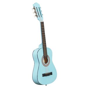 Chitarra Acustica 30 Pollici Blu Cielo per Principianti e Professionisti con Top in Abete, Plettri in Palissandro, Corde, Capotasto, Custodia, Accordatore e Tracolla - Product Image 1