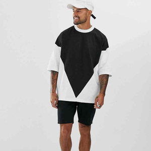 Camiseta Larga Oversize de Algodón 100% de Alto Gramaje, Ecológica, Casual, Lisa para Estampar, para Hombre, Calidad Superior, Mejor Gráfico Personalizado - Product Image 3