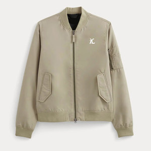 Latest Design 100% Polyester Made Men Bomber <b>Jacket</b> <b>Waterproof</b> Wholesale Bomber <b>Jacket</b> For Men - Product Image 1