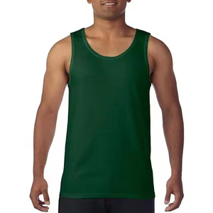 Débardeur Homme Personnalisé de Haute Qualité en Fibre de Bambou 100% Respirant, Écologique, Vêtement d'Entraînement et de Sport pour la Salle de Sport, Nouvelle Collection 2026, Meilleure Vente - Product Image 1