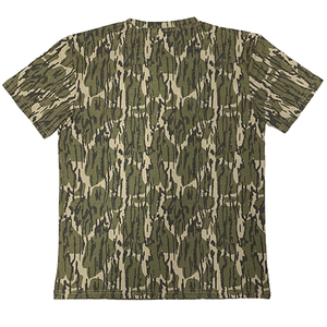 Chemise de pêche personnalisée de haute qualité, respirante, anti-UV, en tissu extensible confortable, motif camouflage délavé vintage, manches courtes, pour la chasse - Product Image 2