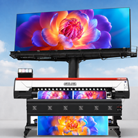 Impresora de Formato Ancho GCLOR de 1.8m con 2/4 Cabezales de Impresión Epson I3200 para Impresión de Pancartas de Vinilo