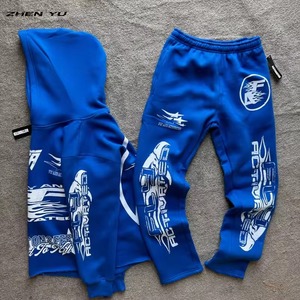 Wholesale Custom Sports Tracksuit Manufacturer OEM ODM Mens Womens Training Jogging Athletic Sportswear Clothing Set - Product Image 2