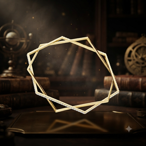 Luxury Yellow Gold Geometric Hexagon <b>Bangle</b> Bracelet <b>Set</b> for Women Minimalist Crystal Stackable Fashion Jewelry - Product Image 1