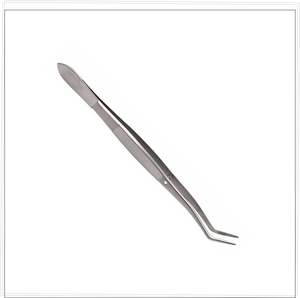 Pinzas Meriam con Punta Angulada Serrada de 16 cm, Pinzas Quirúrgicas Dentales para Algodón, Certificación CE ISO, Base de los Instrumentos Quirúrgicos - Product Image 4