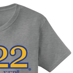 T-shirt brodé Sigma Gamma Rho 1922 avec lettres grecques, personnalisé pour sororité, année de fondation, mode universitaire, streetwear décontracté - Product Image 5