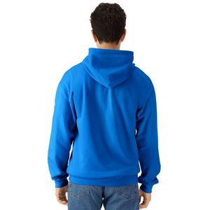 Midweight Fleece Adult Full <b>Zip</b> <b>Hooded</b> Sweatshirt Royal Blue Soft Warm Casual Hoodie Jacket Comfortable Custom Wholesale - Product Image 3