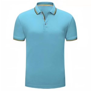 เสื้อเชิ้ตผู้ชายปักโลโก้ตามสั่ง สำหรับใส่ลำลองช่วงฤดูร้อน แขนสั้น ผ้าถัก ระบายอากาศดี สินค้าขายดี - Product Image 2